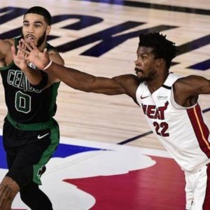  巴特勒28+10+8，热火终结凯尔特人七连胜  